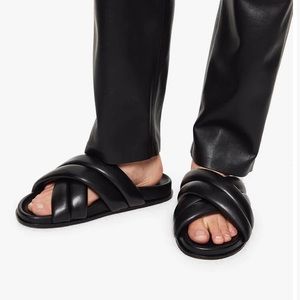Seychelles Trust Me Leather Slide Sandals